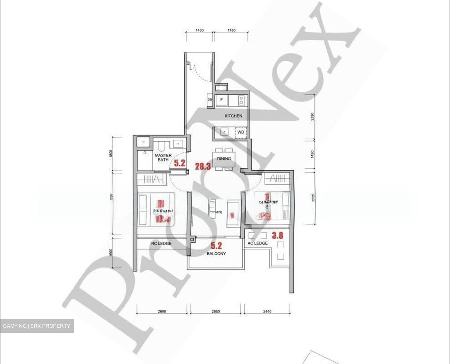 Hillock Green (D26), Apartment #620673881